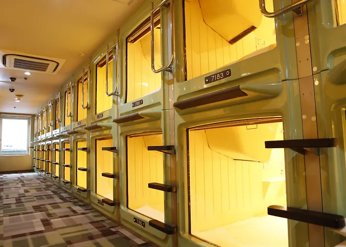 Shinjuku Kuyakusho-Mae Capsule Hotel Präfektur Tokio
